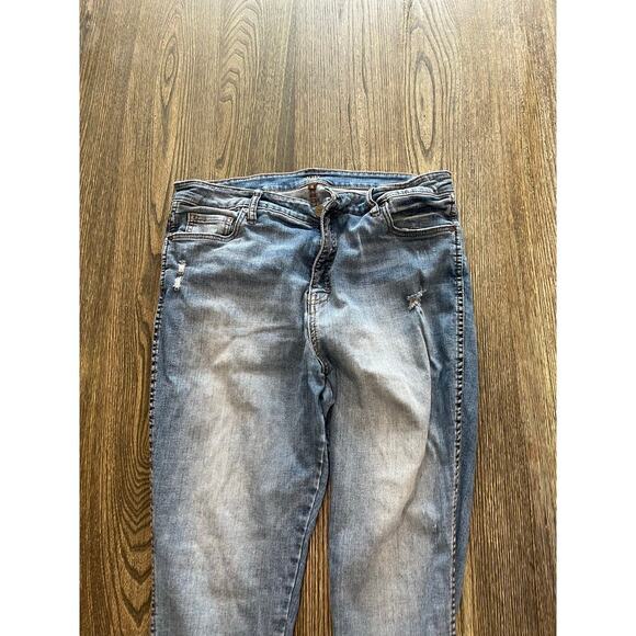 Kut From The Kloth Fab AB Toothpick Skinny Jeans High Rise Light Wash Size 14 - Picture 3 of 11